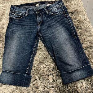 Silver jeans Bermuda style Elyssa shorts